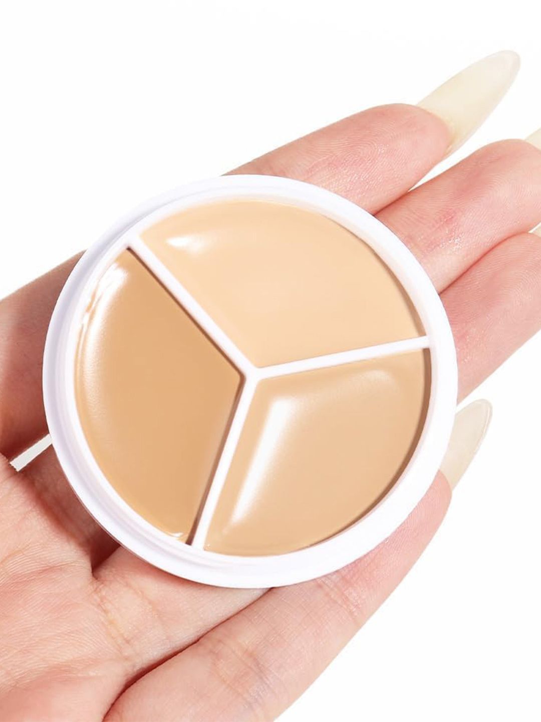 compassherbal 3-in-1 Full Coverage Hydrating Concealer Palette - Neutral 01-picture-15