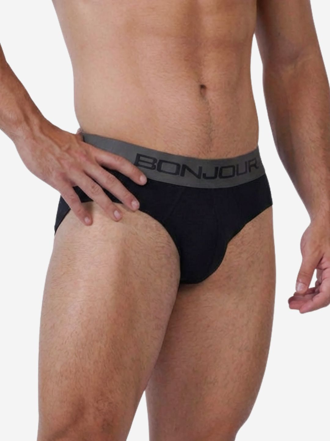 Bonjour Men Cotton Basic Briefs-image-40