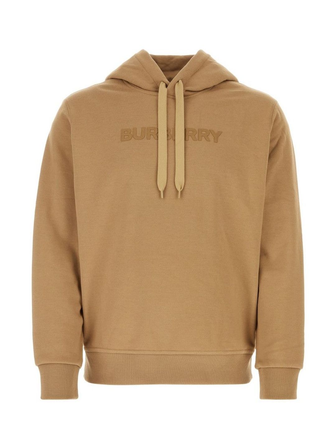 Burberry Khaki Embroidered Logo Hoodie-picture-52
