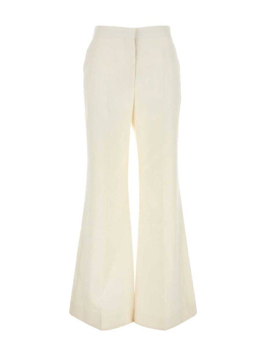 Givenchy White Flared Pants-image-37