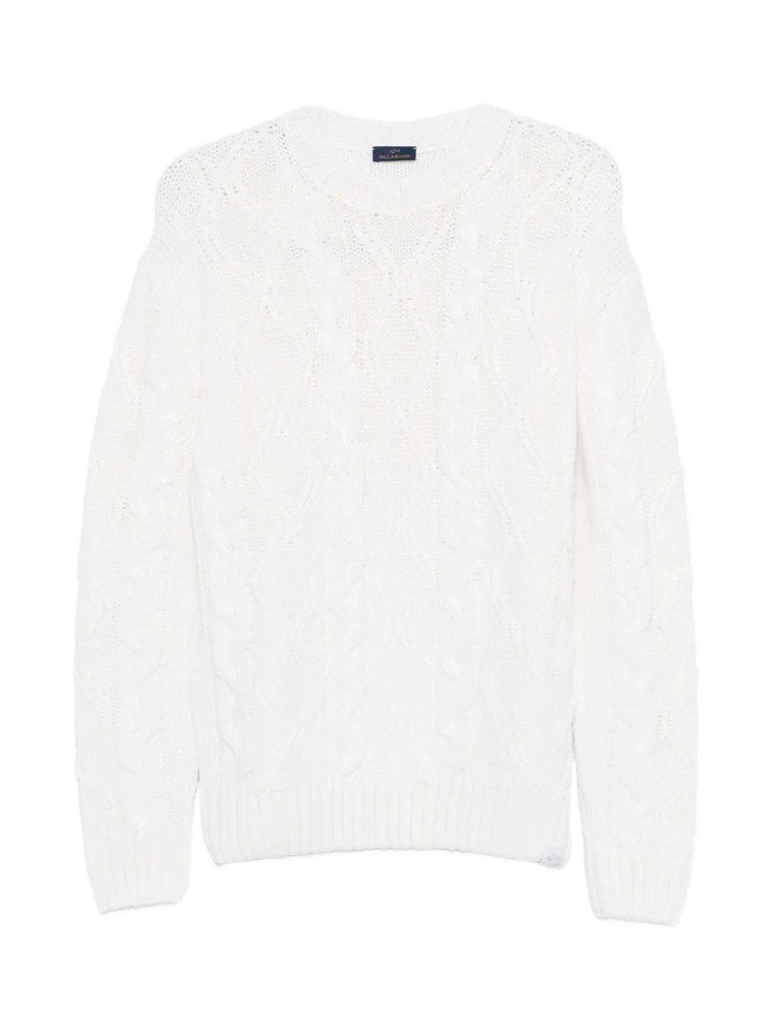 Paul & Shark White Crewneck Knit Sweater-picture-32