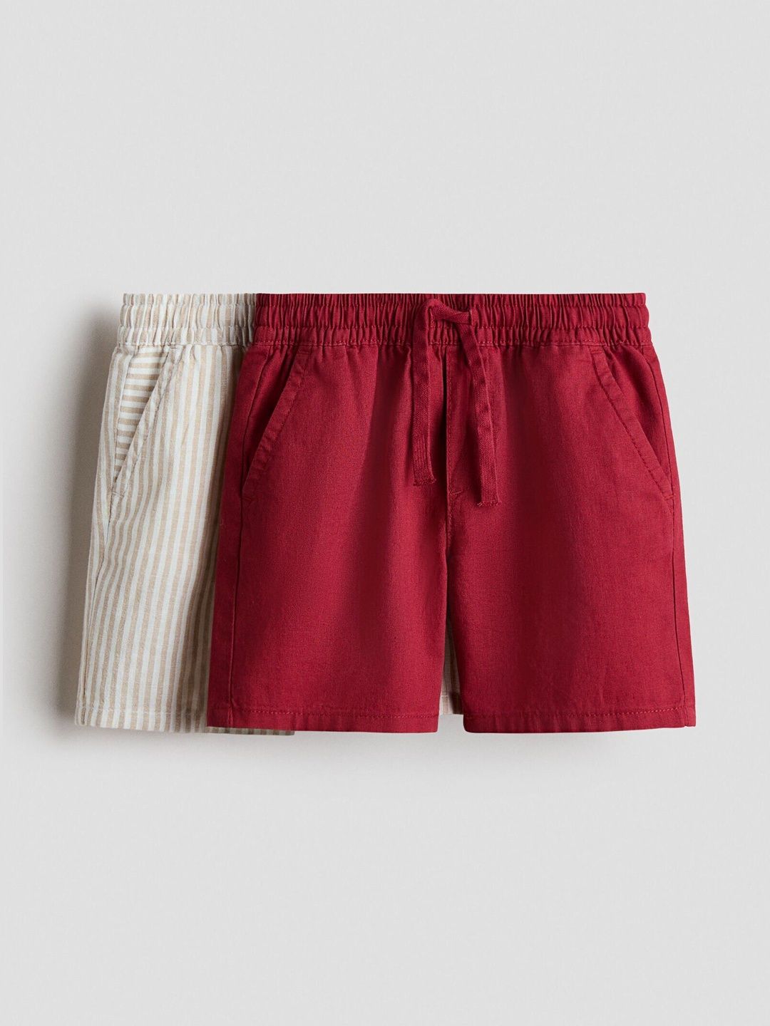 H&M 2-Pack Linen-Blend Shorts-picture-35