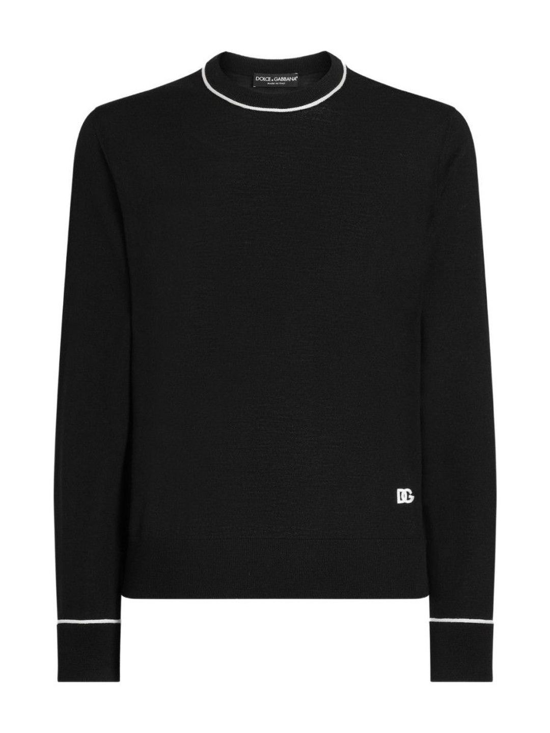 Dolce & Gabbana Black Crewneck Logo Sweater-picture-48