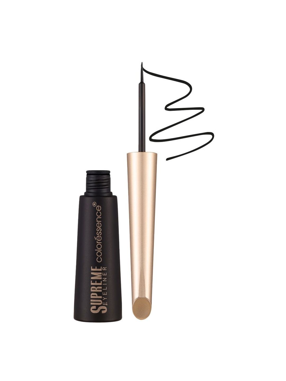 Coloressence Supreme Waterproof Liquid Eyeliner -5 ml - Black-picture-19