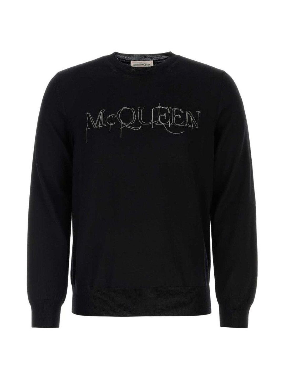 Alexander McQueen Black Wool Sweater-picture-39