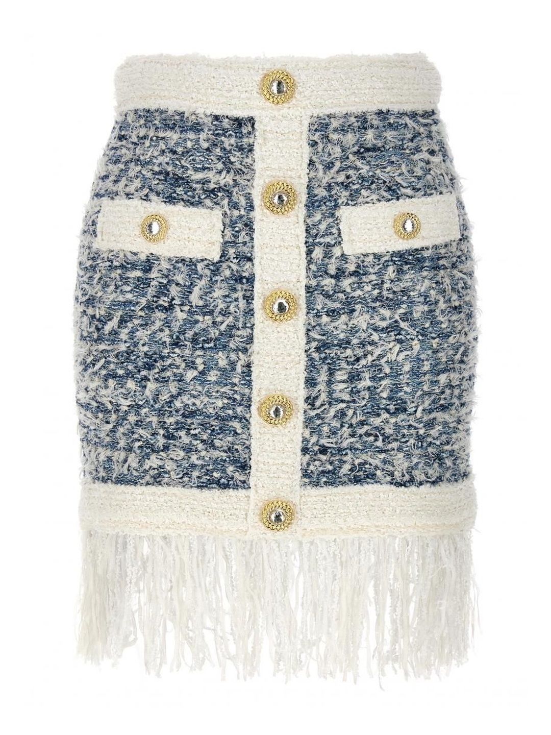 Balmain Women Cotton Skirts-picture-10
