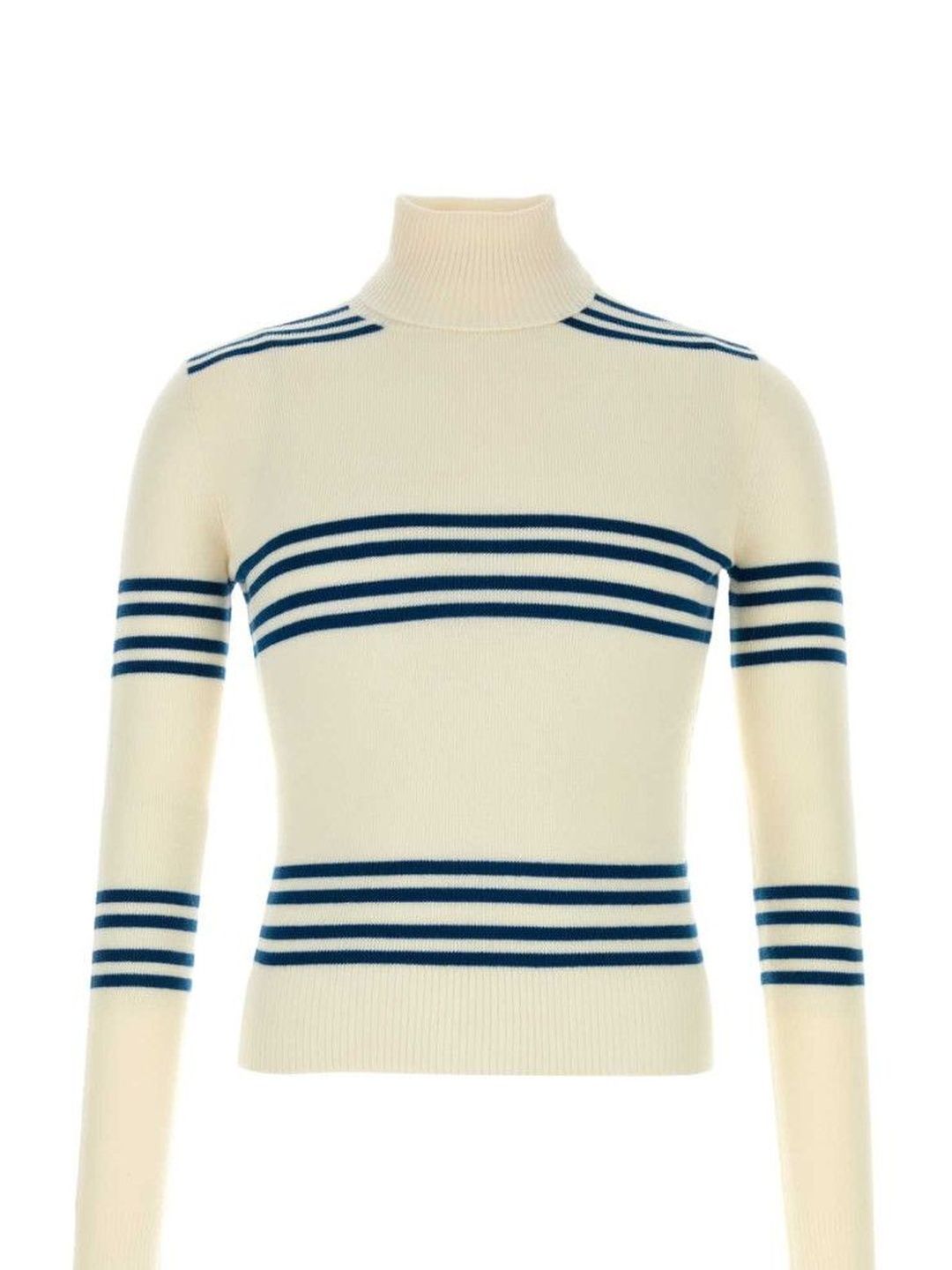 Prada Off White Turtle Neck Sweater-image-44