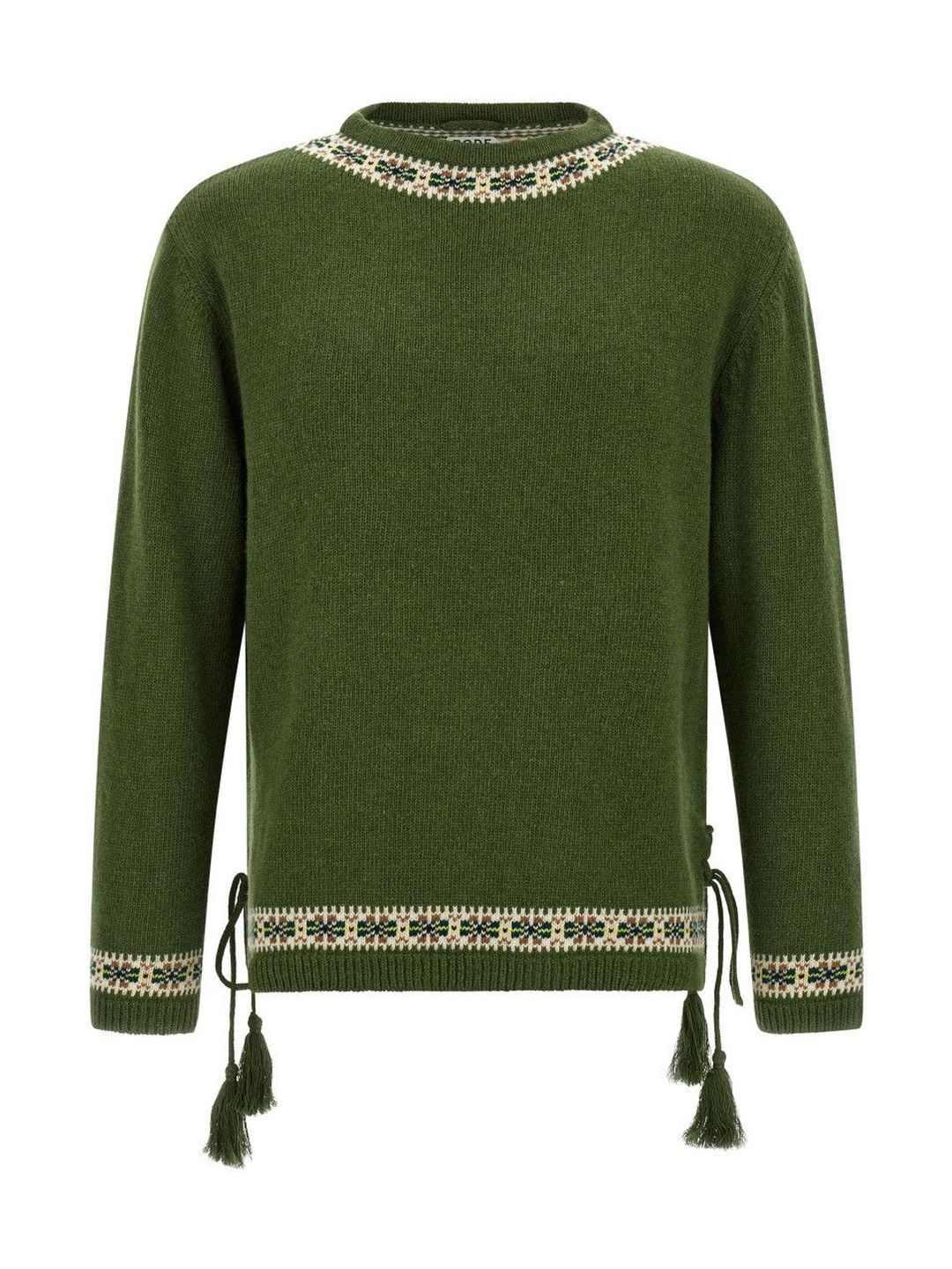 Bode Green Moritz Sweater-picture-12