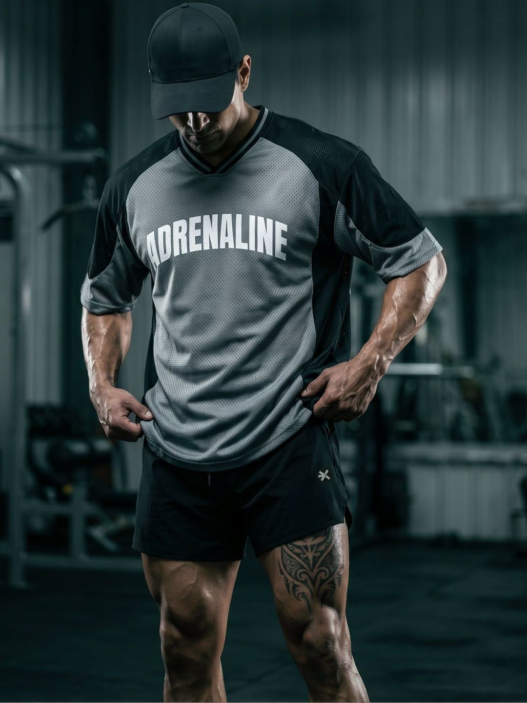 HRX by Hrithik Roshan Men Regular Fit Mid-Rise Training Shorts-image-35