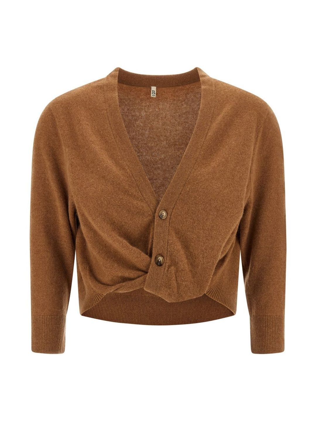 R13 Brown Knot Cardigan-picture-19
