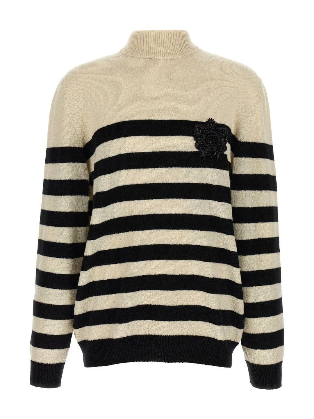 Balmain Black White Mariniere Striped Sweater-picture-53