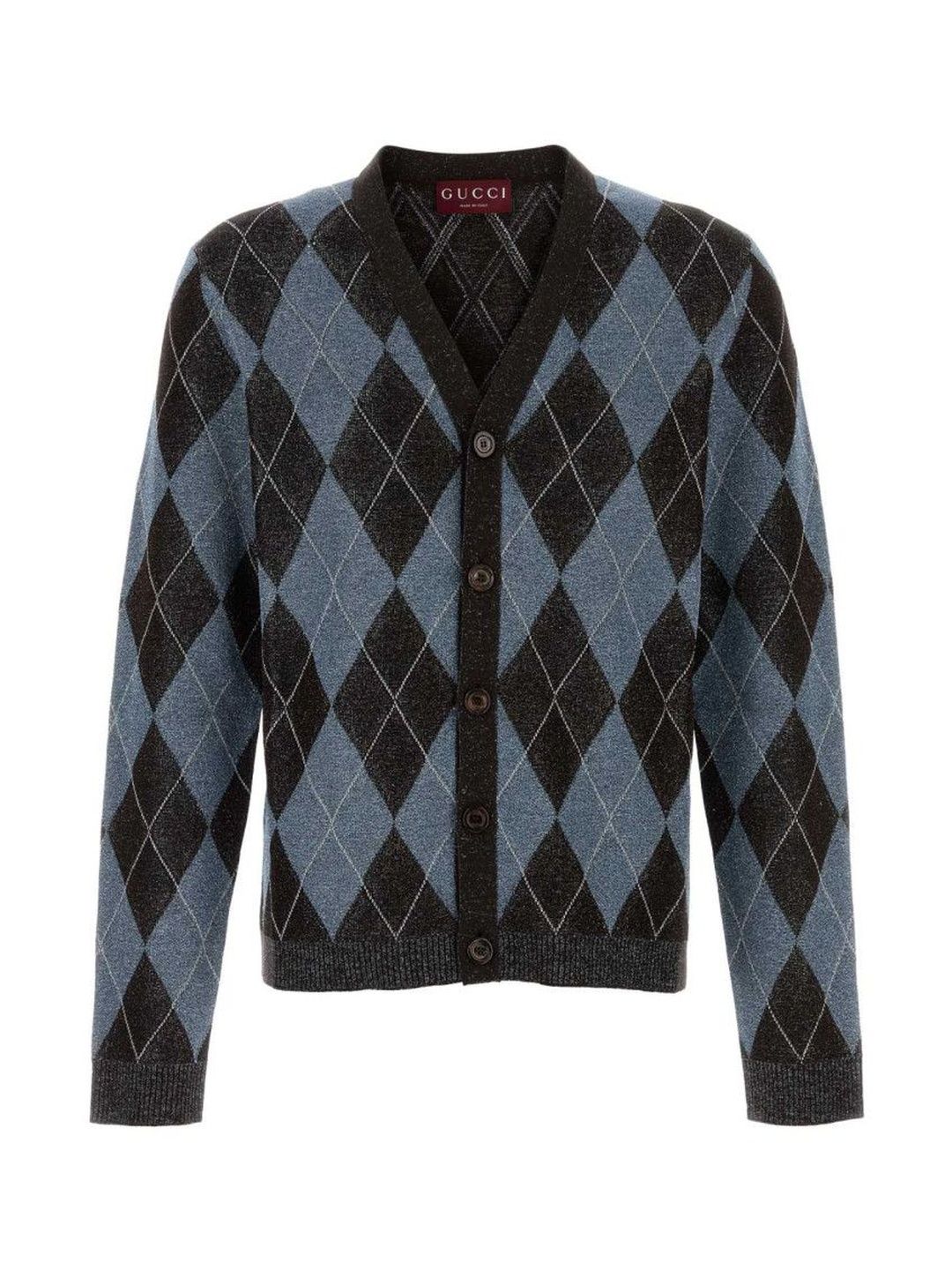 Gucci Multi Color V-Neck Embroidered Cardigan-picture-17