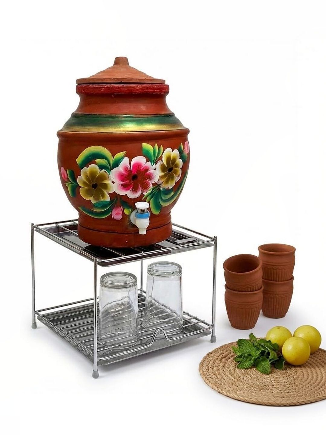 KEEPWELL Stainless Steel Mataka Stand With Tray-picture-14