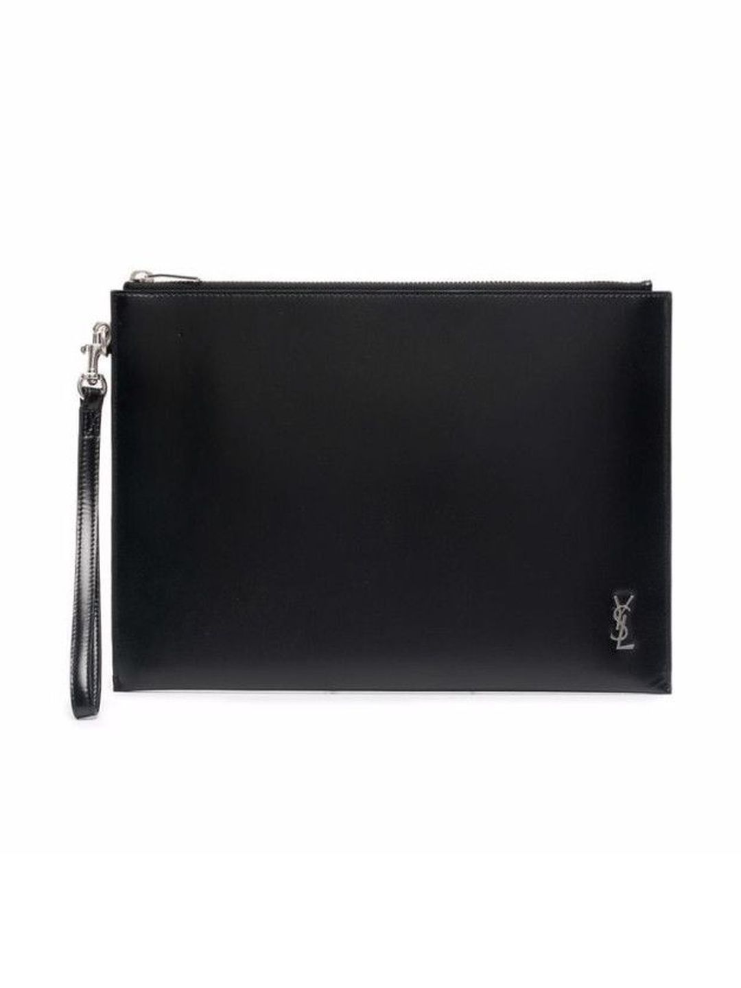 saint laurent Black Cassandre leather clutch-picture-18