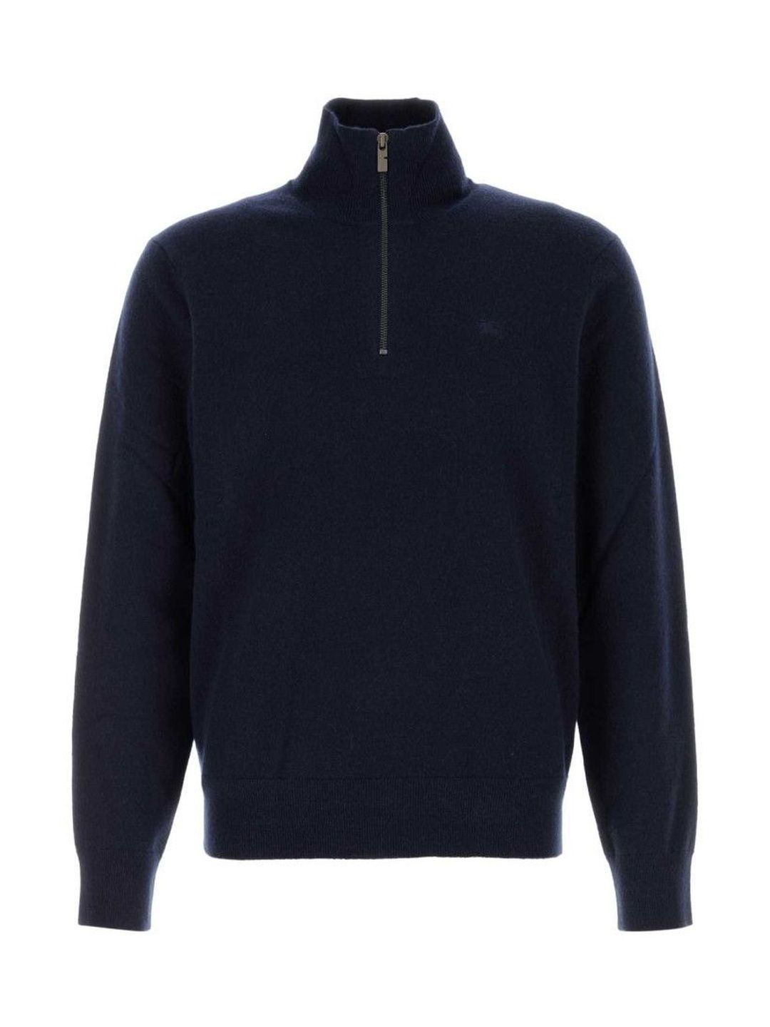 Burberry Dark Blue Stretch Wool Blend Sweater-picture-44