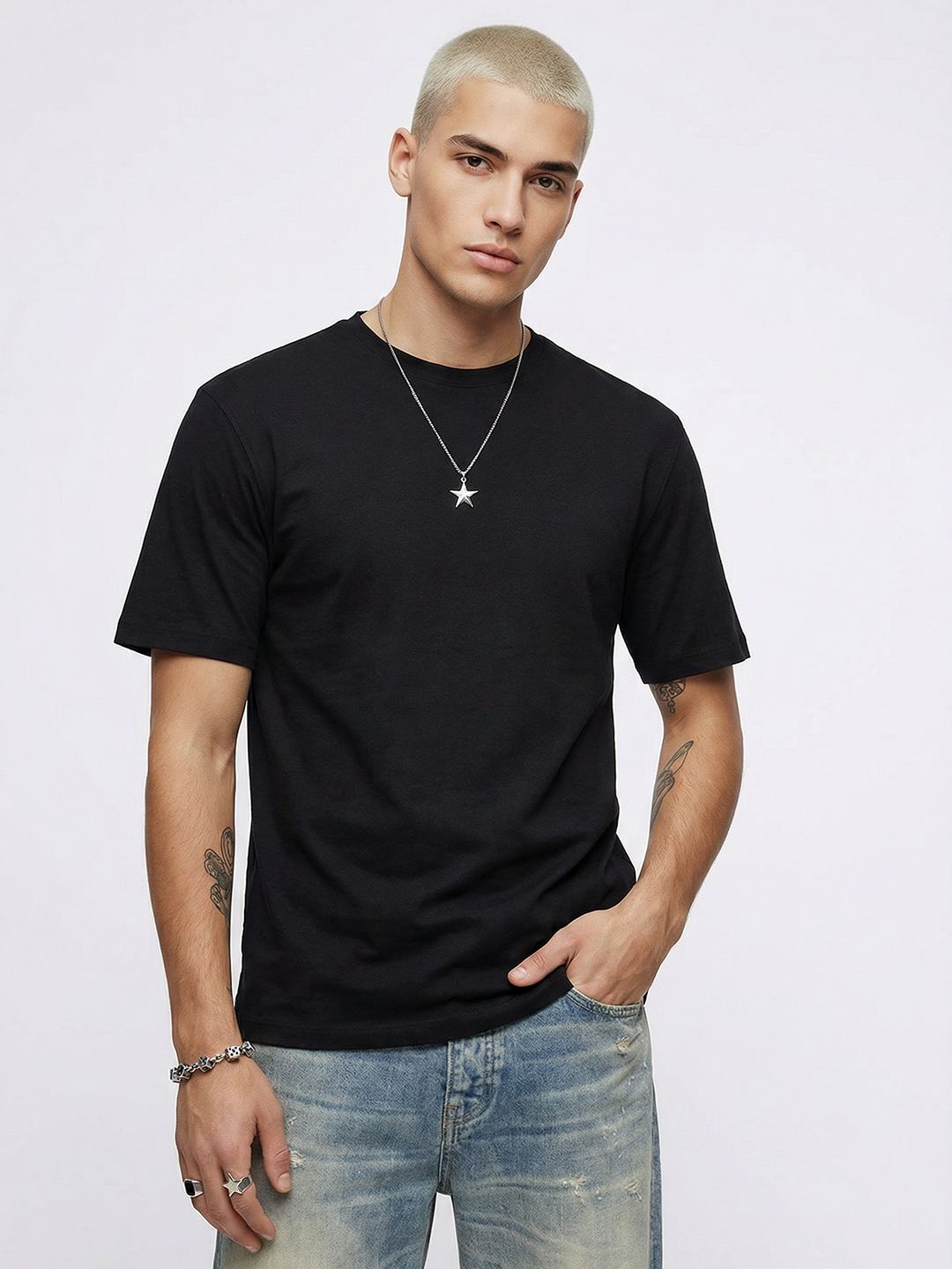 Kook N Keech Relaxed Fit Pure Cotton T-shirt-picture-11