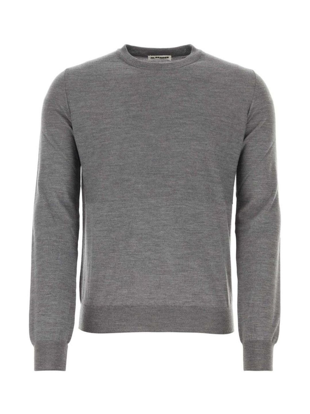 Jil Sander Grey Crewneck Sweater-picture-30