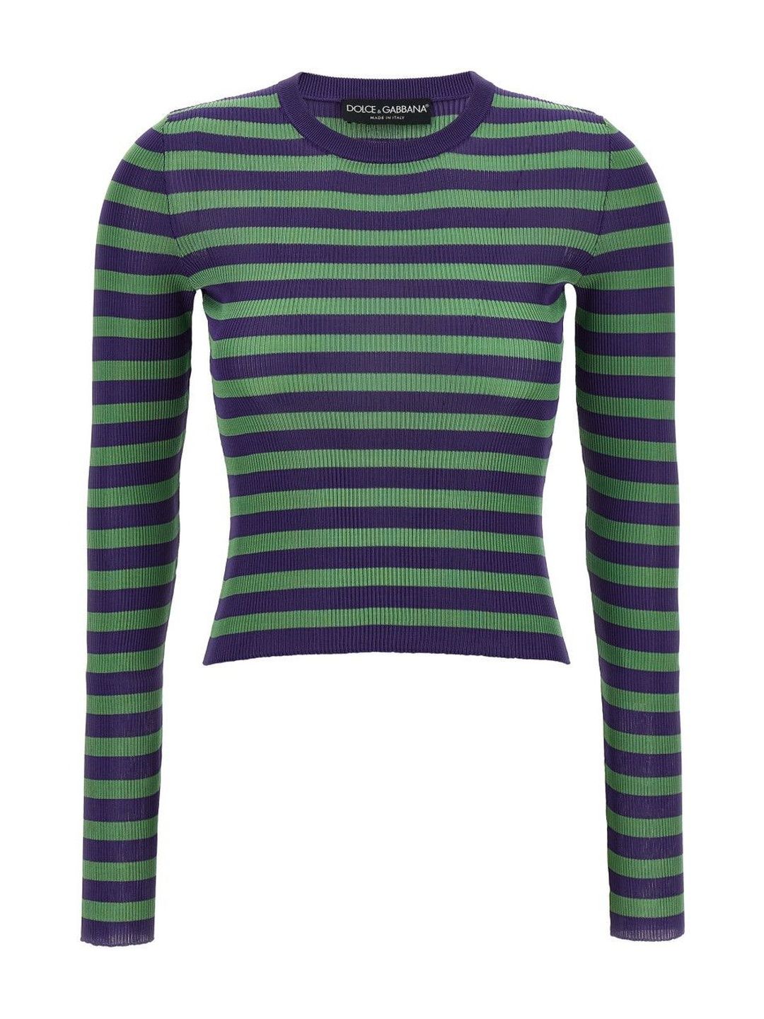 Dolce & Gabbana Multicolor Striped Viscose Sweater-picture-15