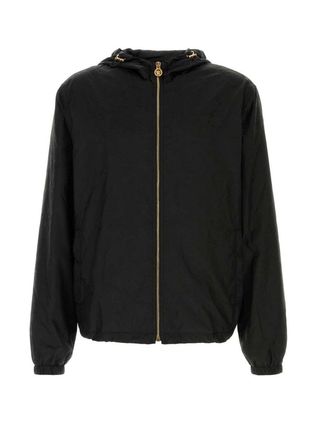 Versace Black Barocco Windbreaker Jacket-picture-13