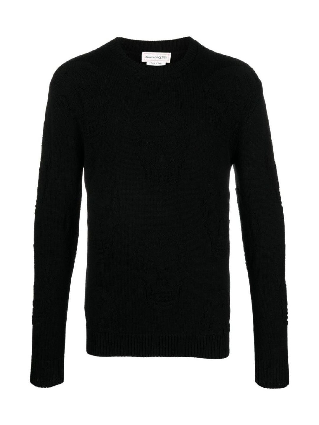 Alexander McQueen Black Skull Texture Sweater-picture-14