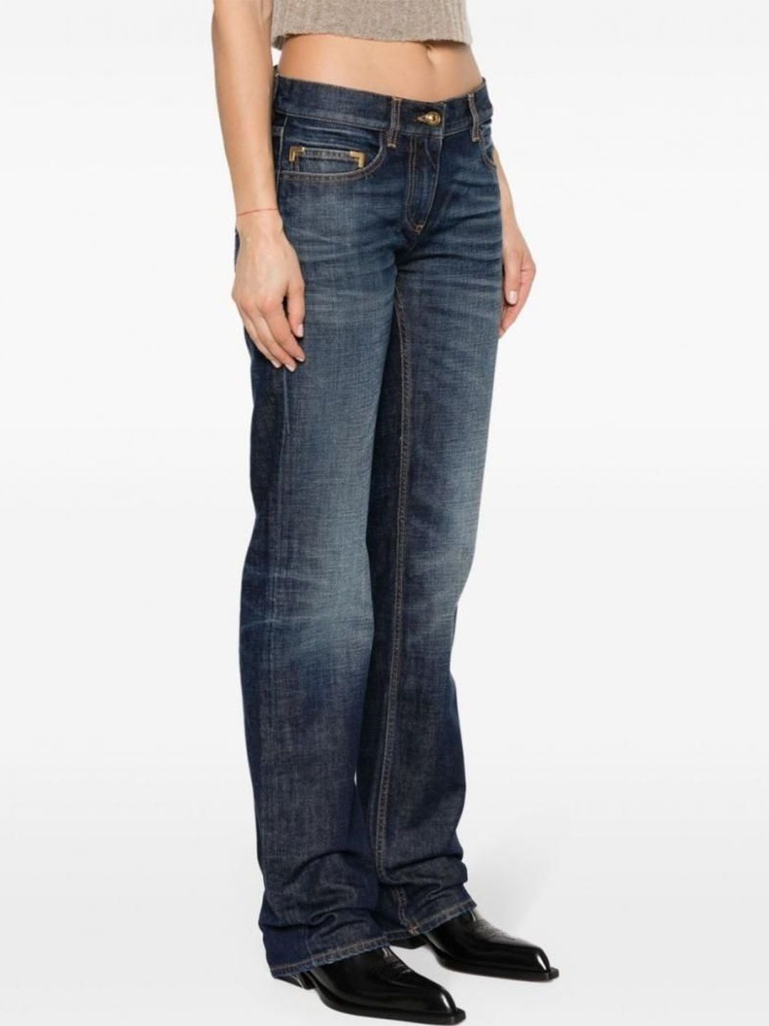 Palm Angels Blue Logo Jeans-picture-27