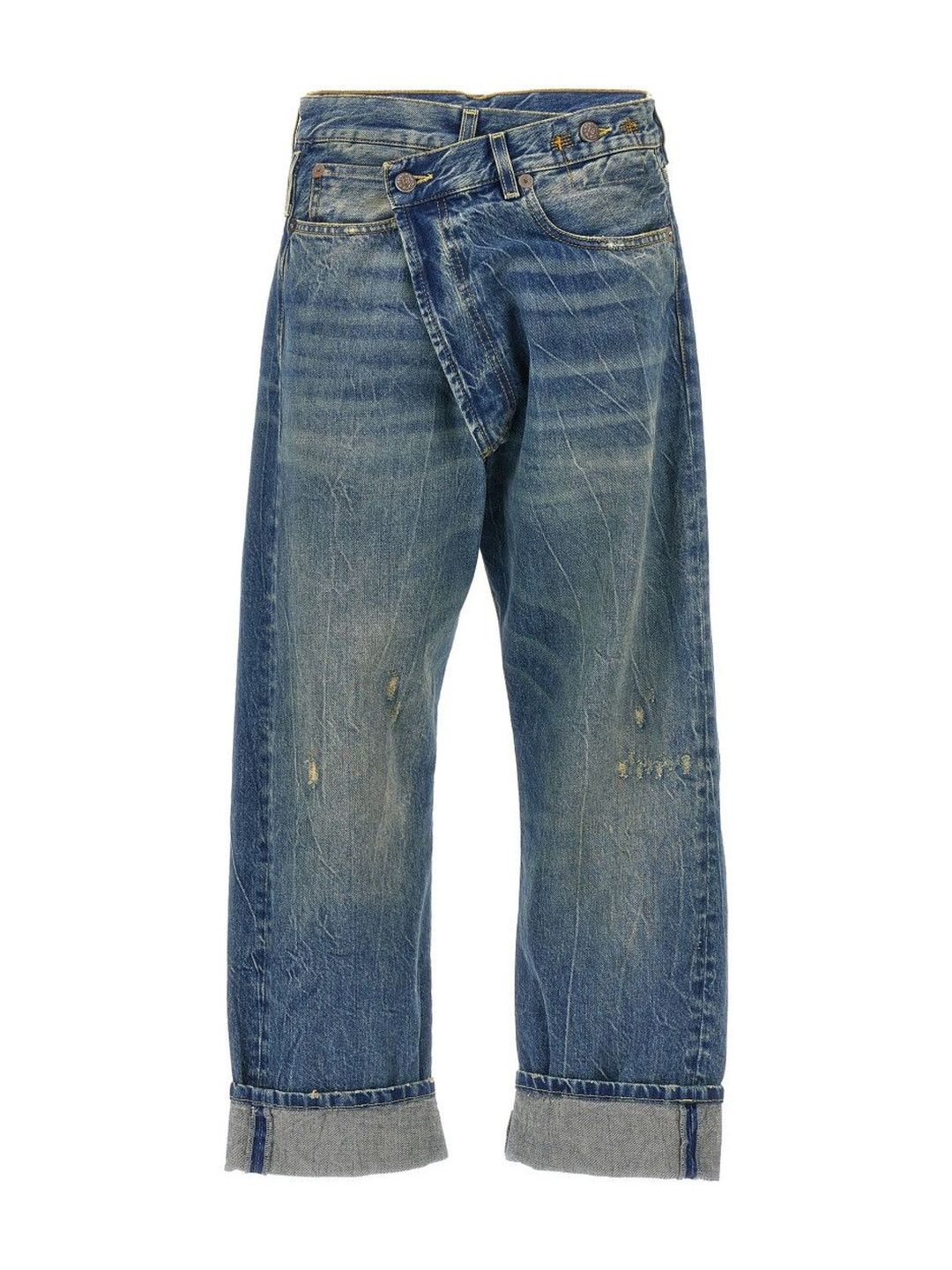 R13 Blue Cross Over Jeans-picture-27