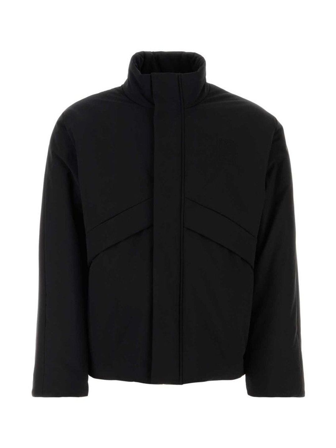 Ferragamo Black High Neck Padded Jacket-picture-16