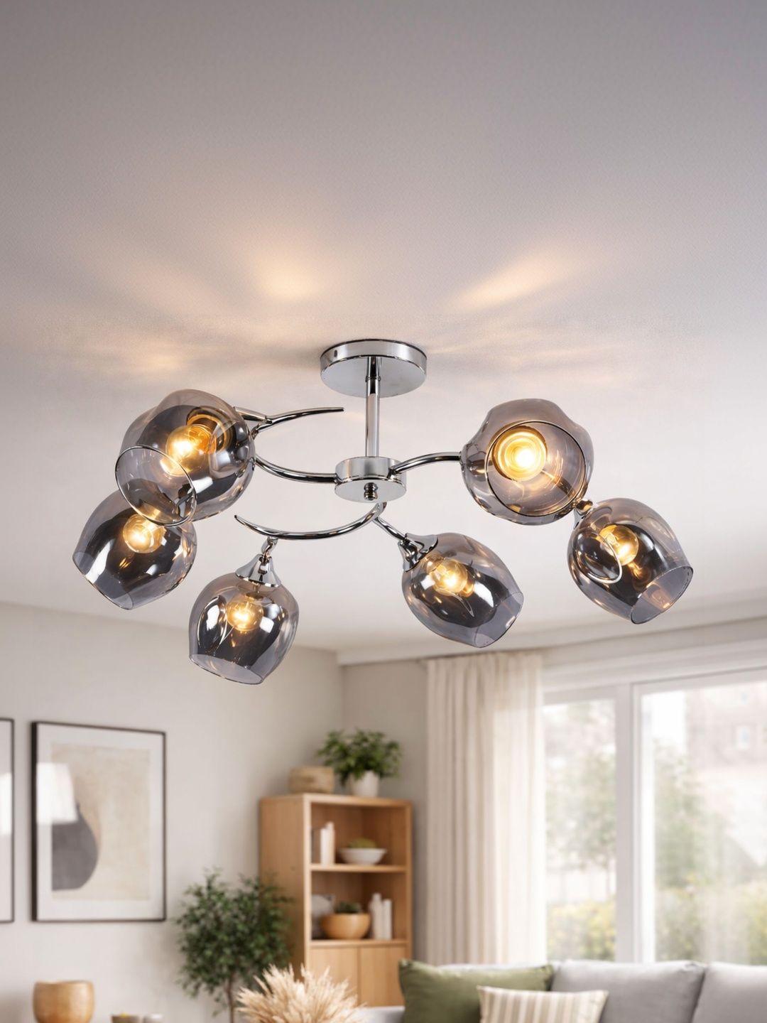 Stello Grey Contemporary Ceiling Lamp-image-48