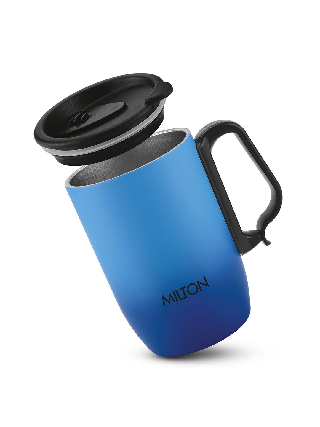 Milton Horizon Blue Stainless Steel Double Walled Coffee Mug 350 ml-image-44