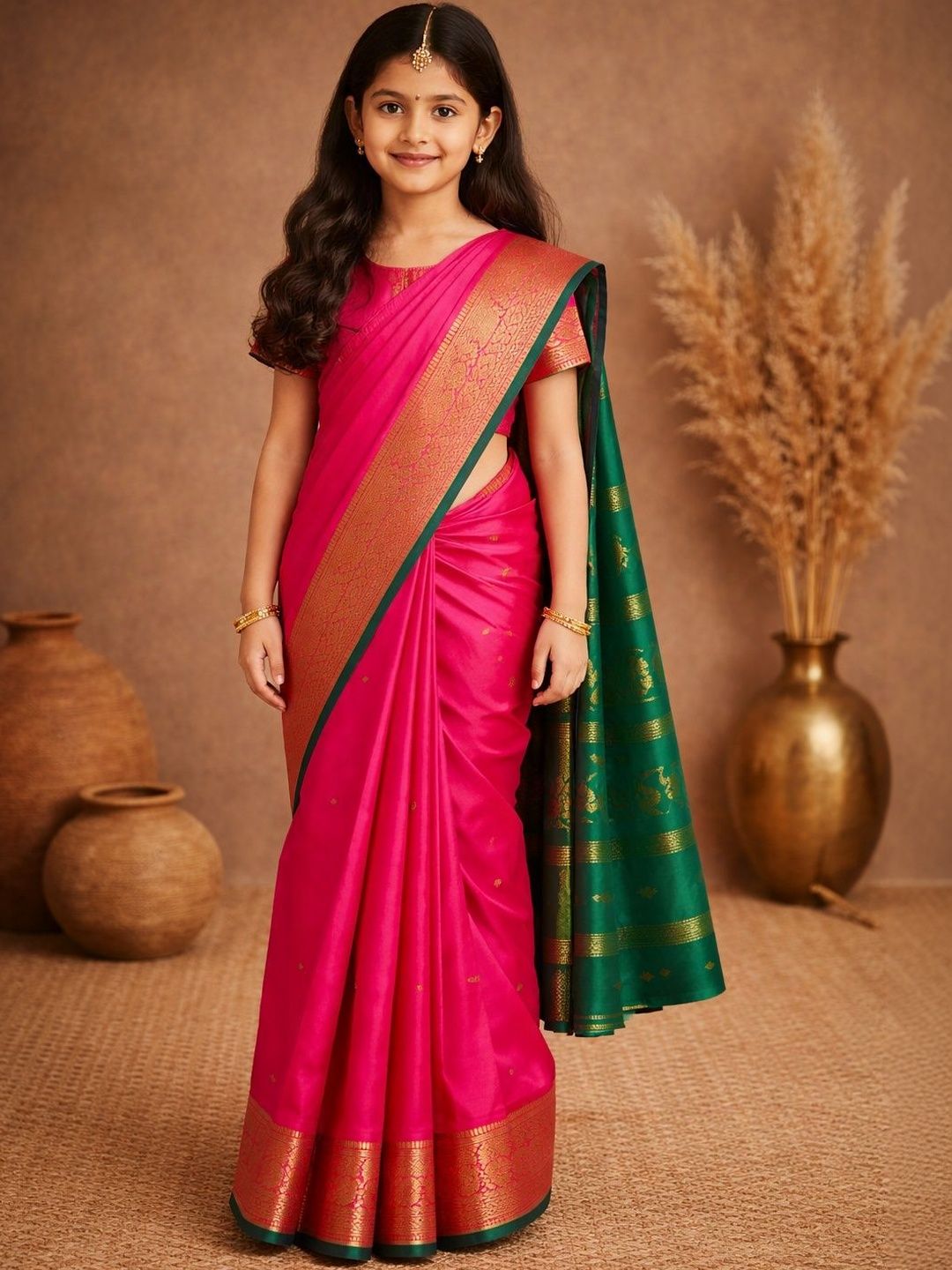 BAESD Art Silk Banarasi Saree-picture-19