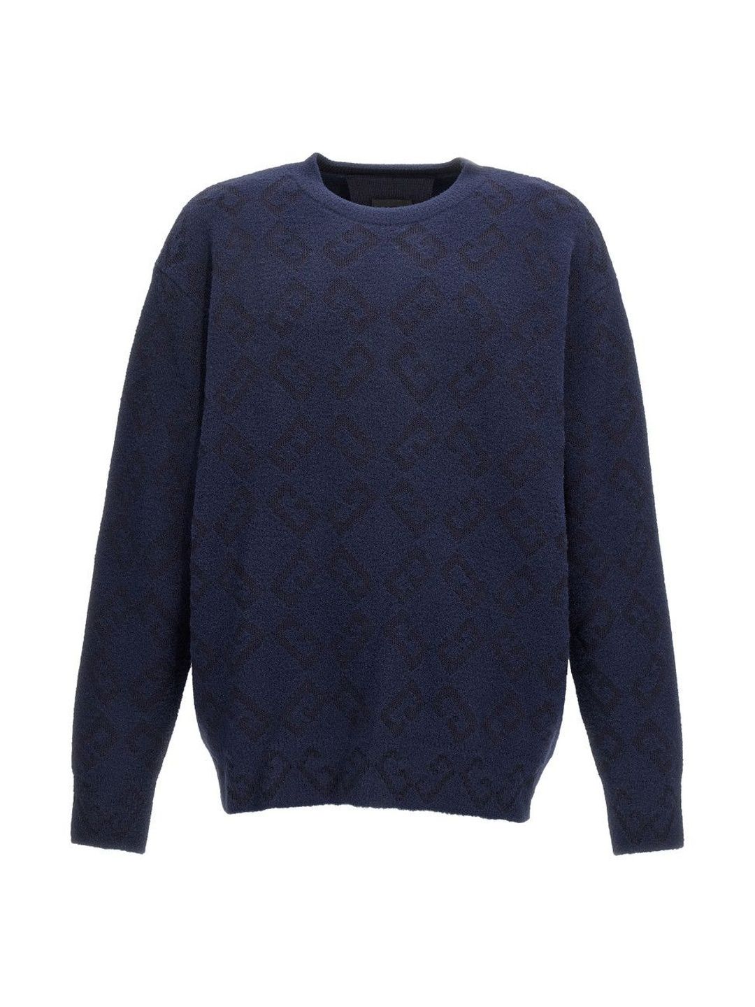 Givenchy Blue Logo Embroidery Sweater-picture-11