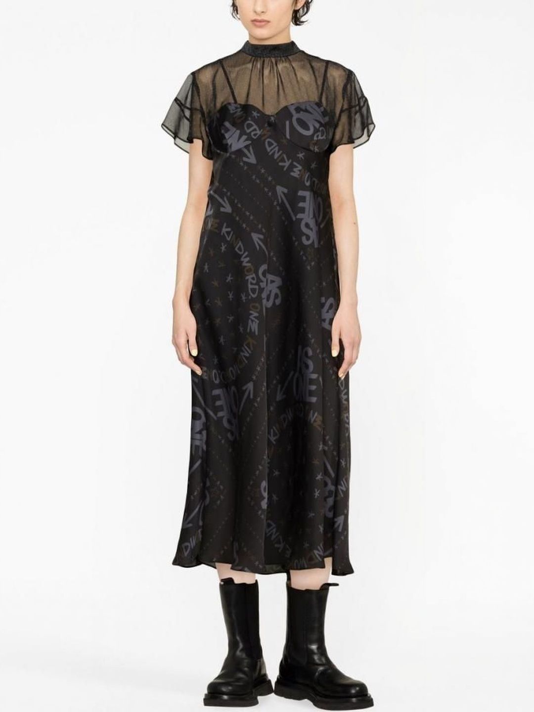 Sacai Women Polyester Dresses-picture-24