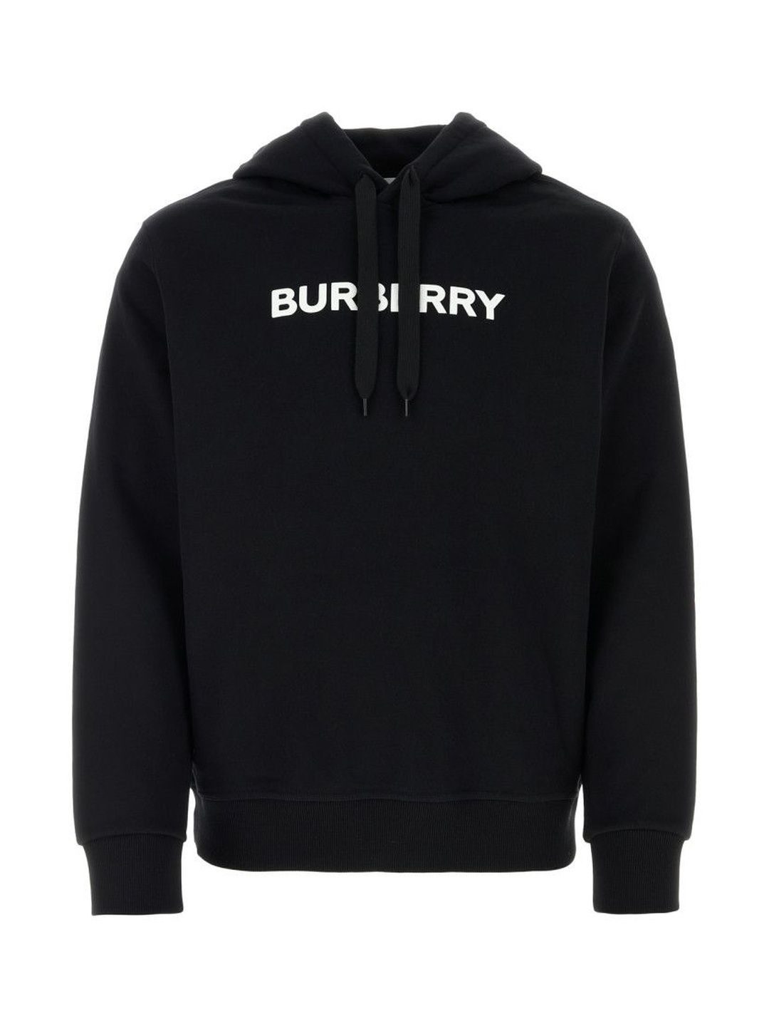 Burberry Black Embroidered Logo Hoodie-picture-40