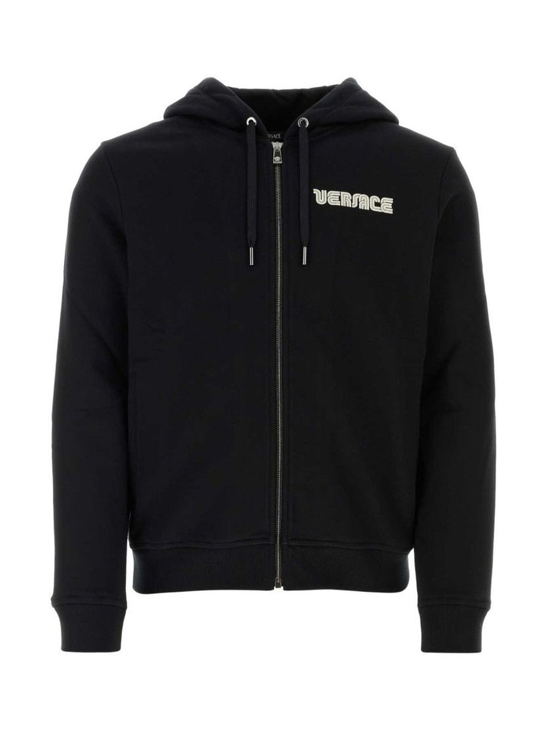 Versace Black Cotton Sweatshirt-picture-12