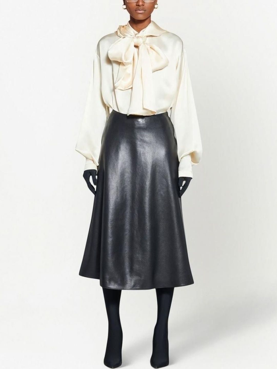 Balenciaga Women Leather Skirts-picture-37