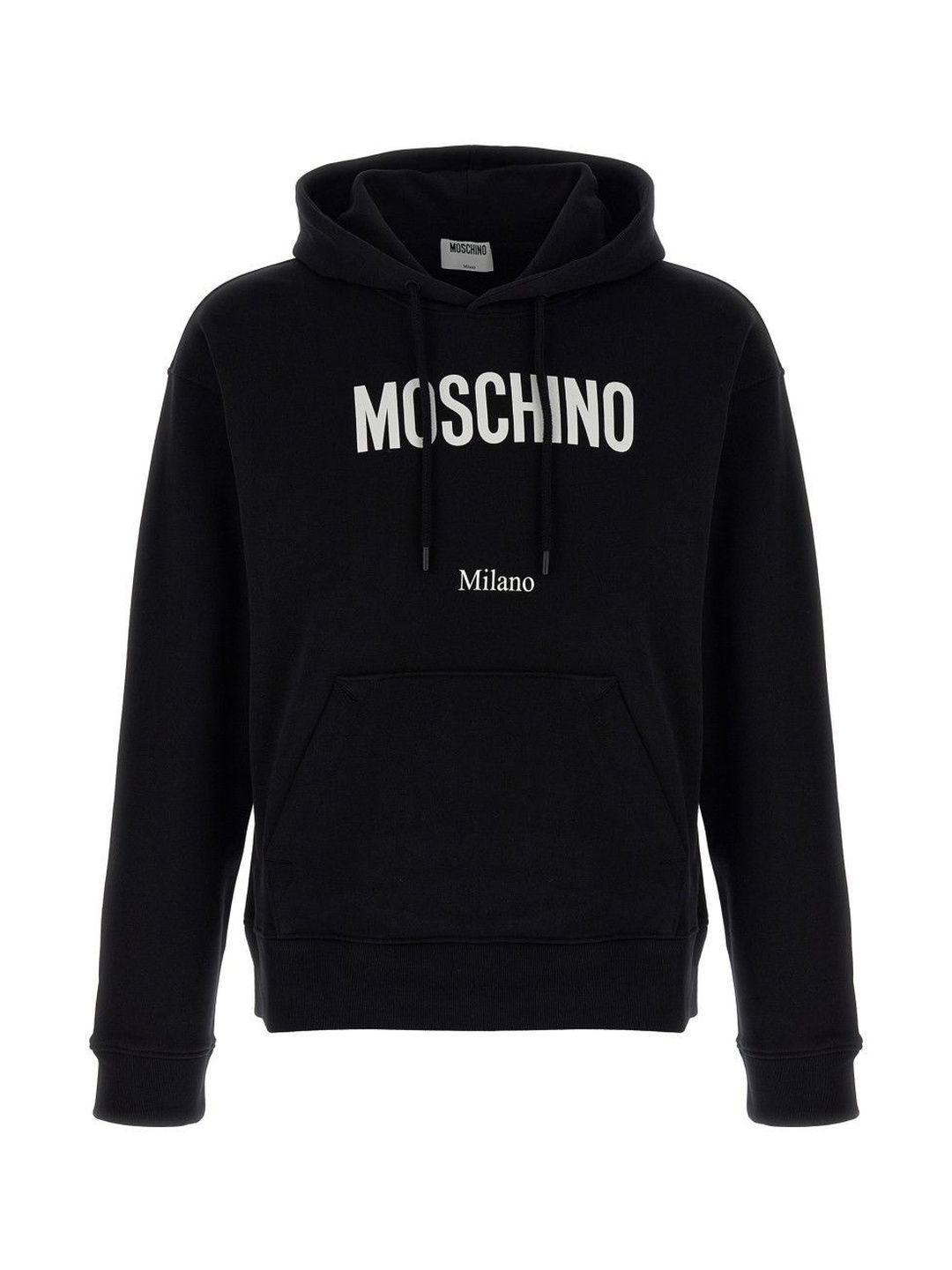 MOSCHINO Black Logo Print Hoodie-picture-58