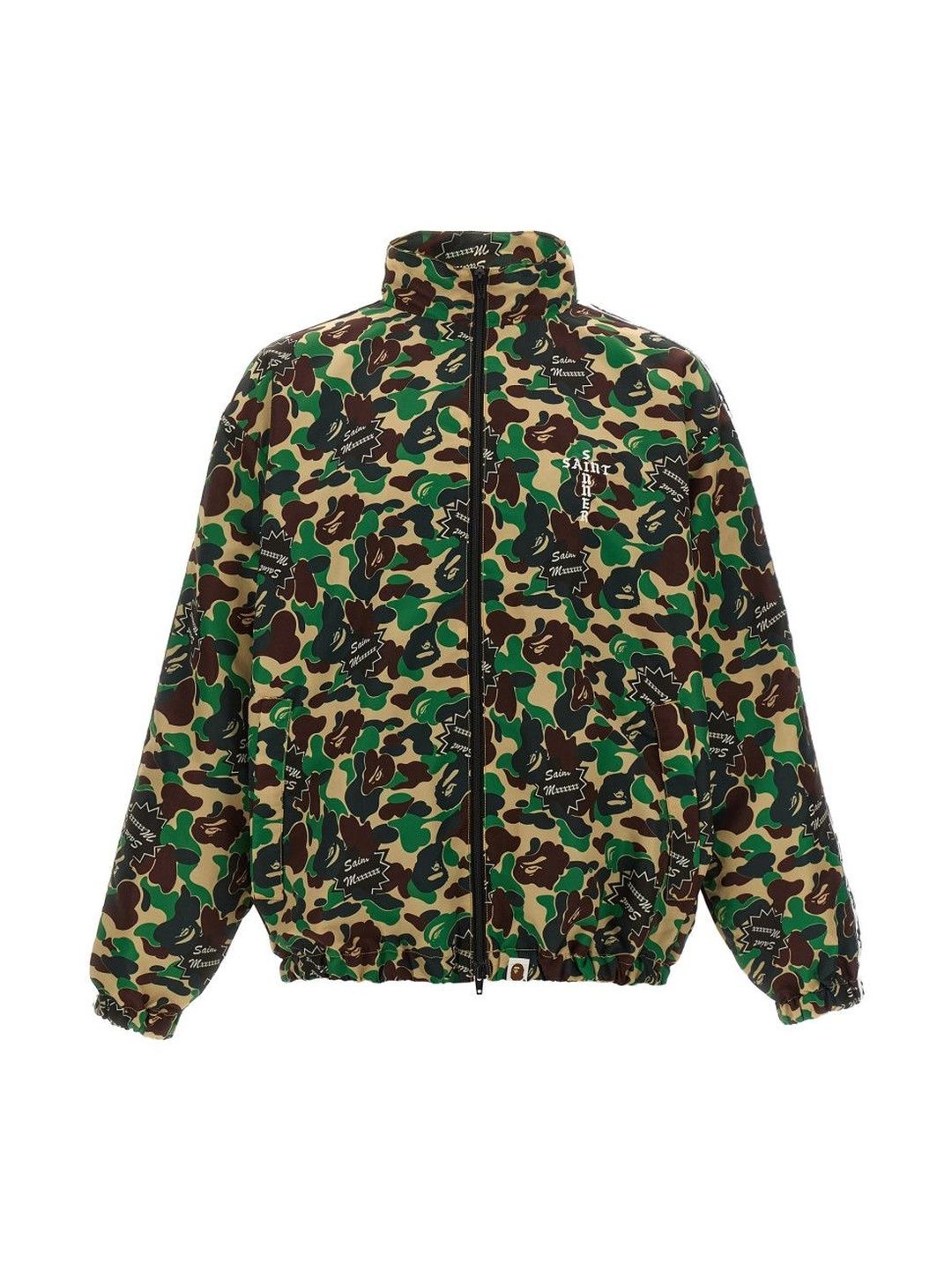 Saint Mxxxxxx Multicolor Camouflage Print Sweatshirt-image-10