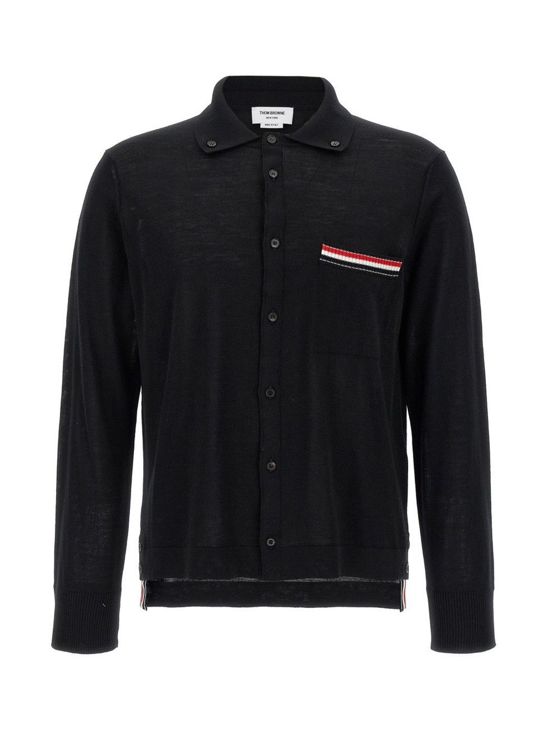 Thom Browne Black Button Down Cardigan-picture-41