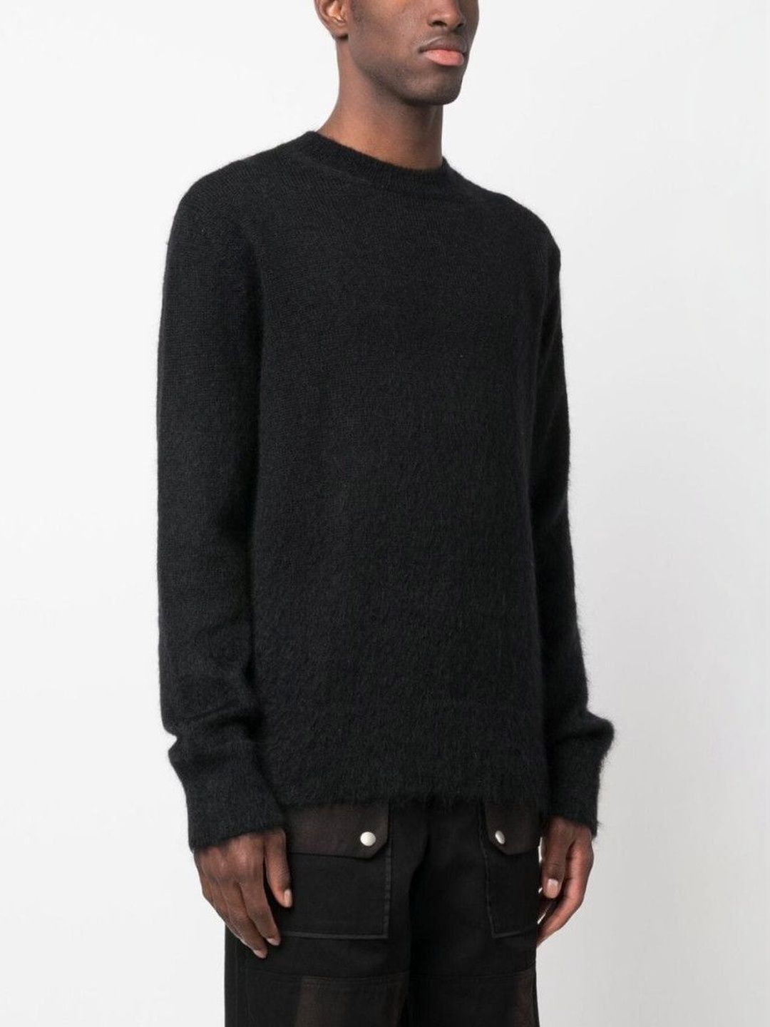 Off-White Black Ribbed Knit Sweater-picture-28