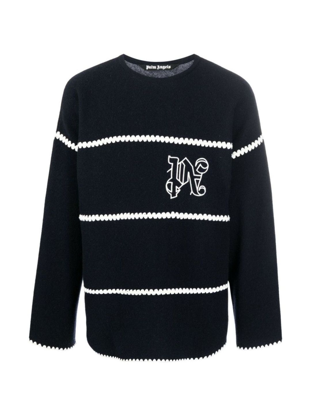 Palm Angels Monogram Wool Sweater-picture-38