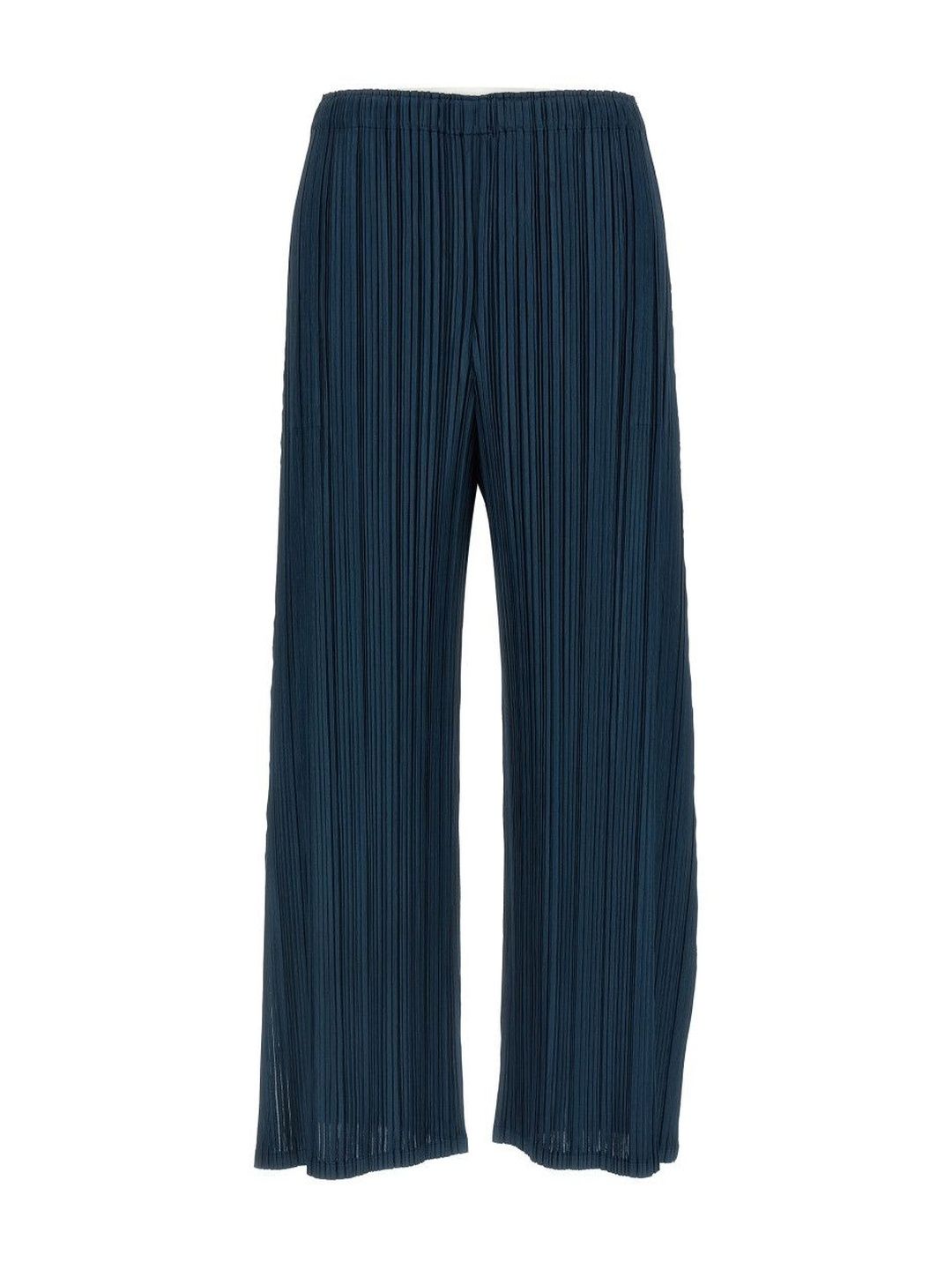 Issey Miyake Blue Mellow Pleats Pants-picture-58