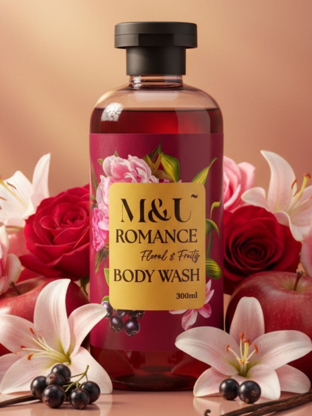 M&U Romance Hydrating Body Wash & Shower Gel - 300 ml-image-38