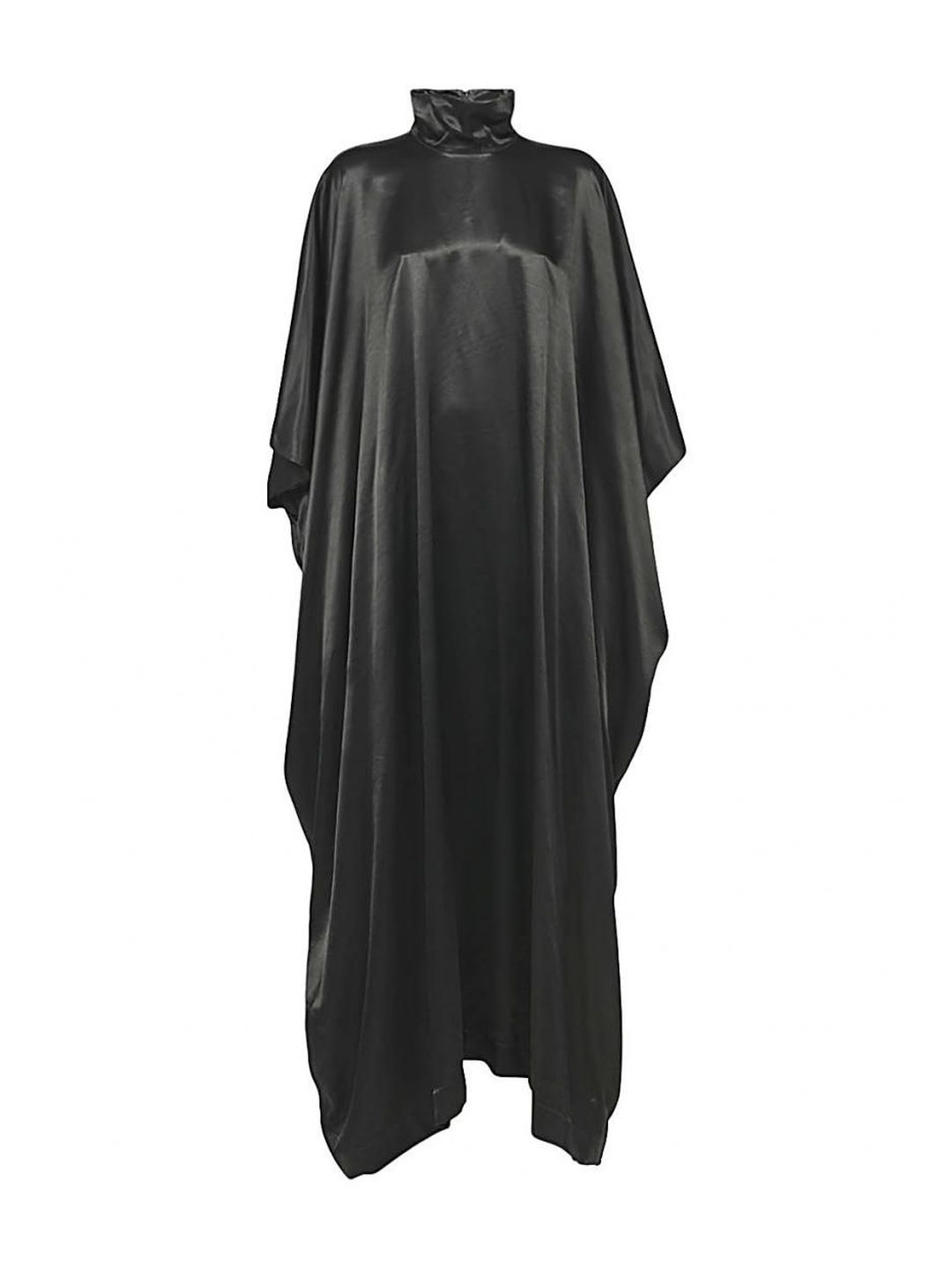 Balenciaga Women Black Viscose Rayon Dresses-image-3