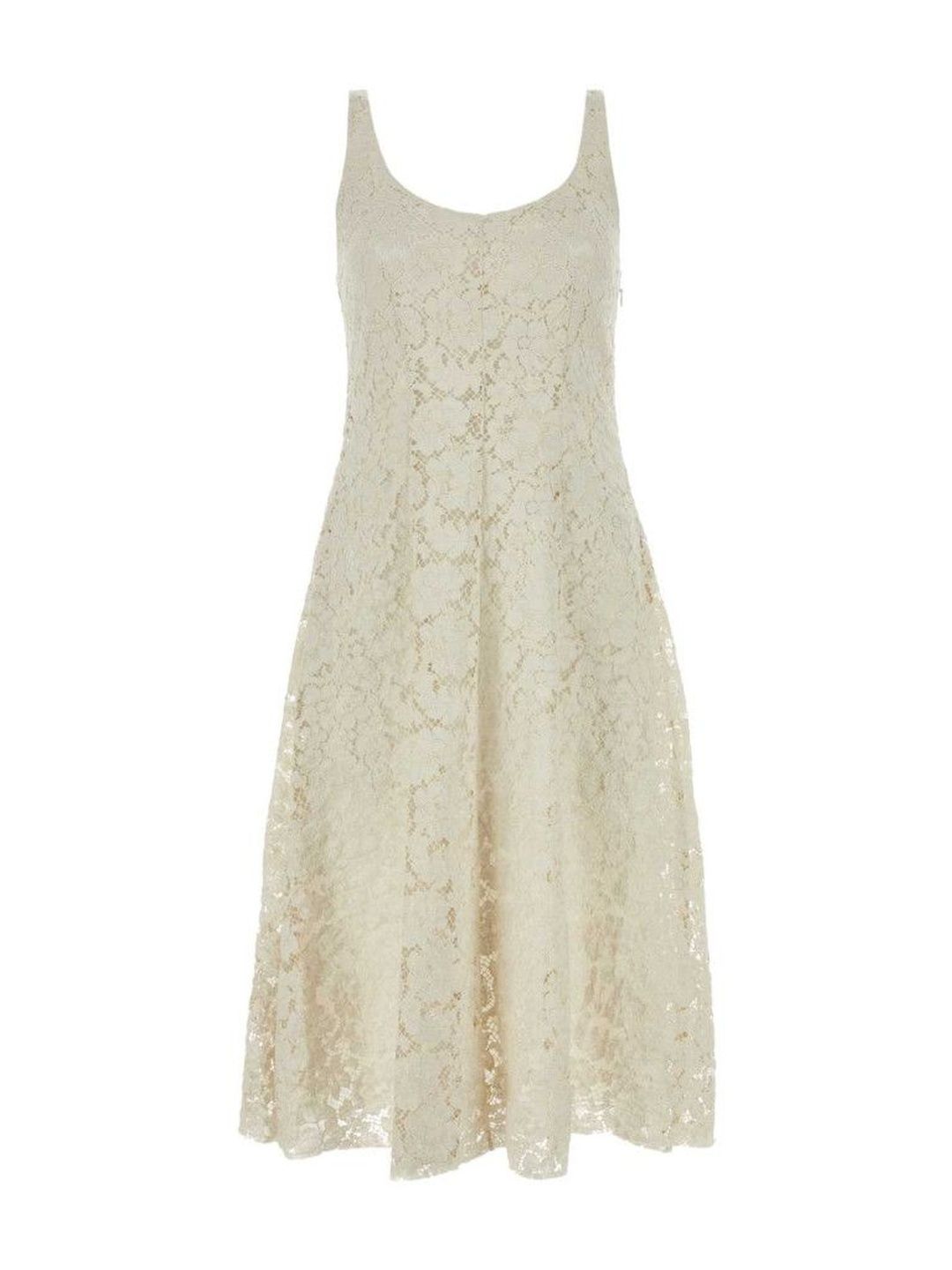 Prada Ivory Lace Dress-picture-28