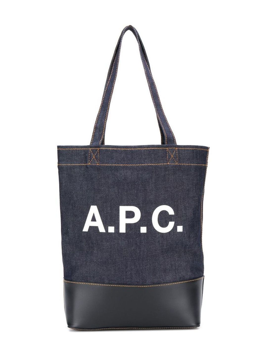 a.p.c. Blue Blue Axel Cotton Shopping Bag-picture-35