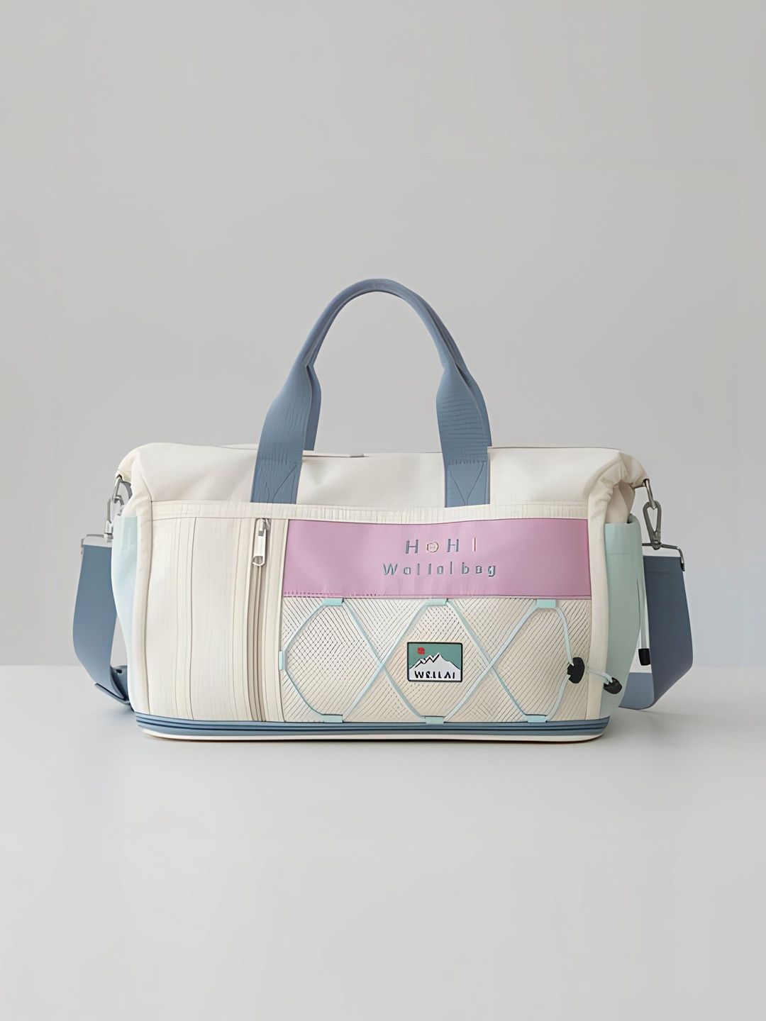 StyleCast x Revolte Colourblocked Medium Casual Duffel Bag-picture-47