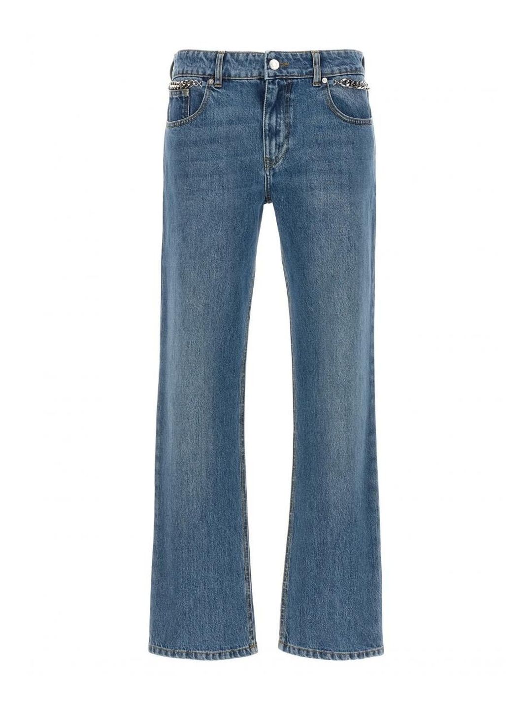 Stella McCartney Light Blue Falabella Jeans-image-24