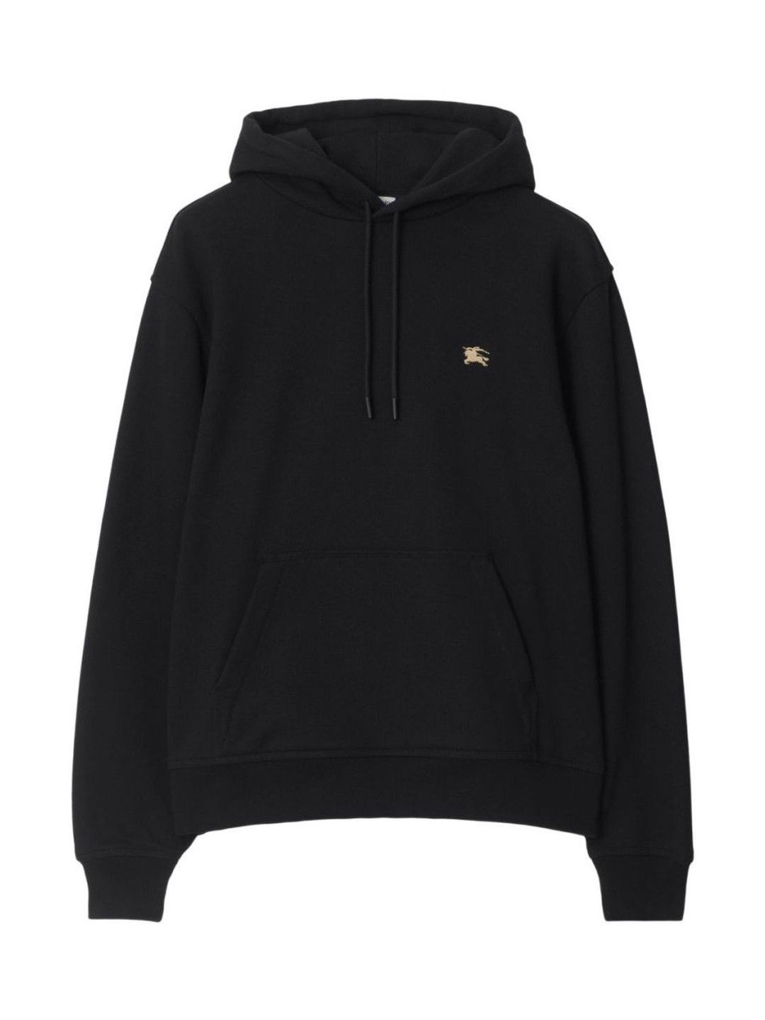 Burberry Black Logo Cotton Hoodie-picture-32