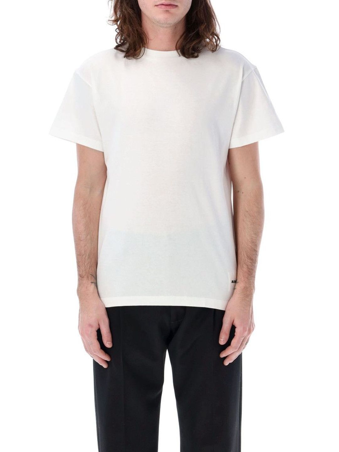 White Logo T-shirt-image-0
