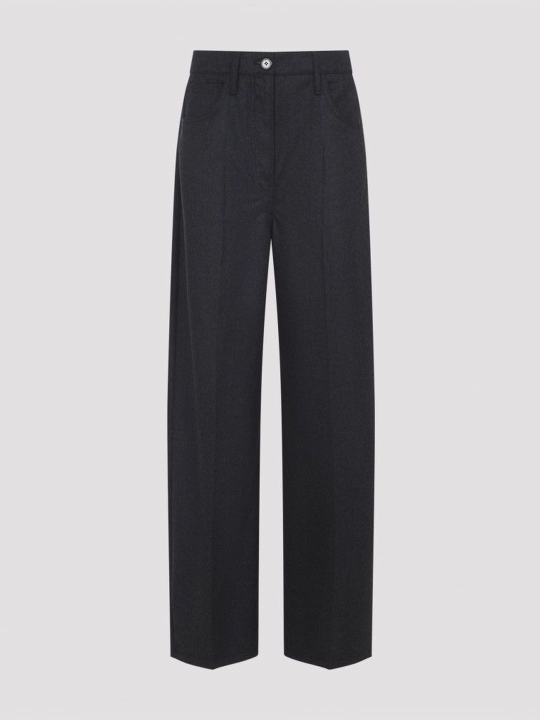 Prada Anthracite Grey Wool Pants-image-15